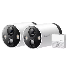   TP-LINK Wireless Kamera Cloud beltéri/kültéri éjjellátó, TAPO C420S2(2-PACK)