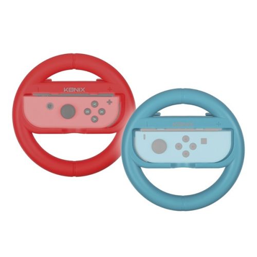 KONIX - MYTHICS Nintendo Switch Dupla kormány pack, Piros-Kék