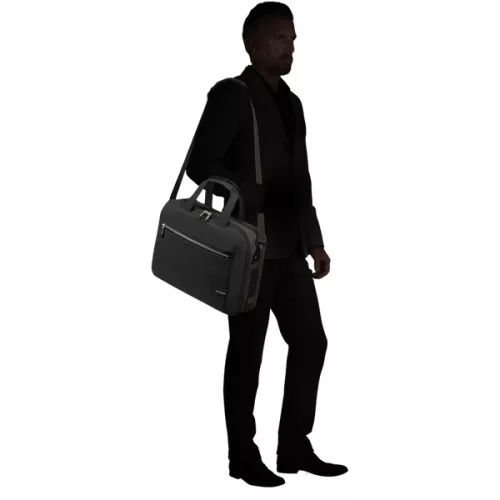SAMSONITE Notebook táska 134547-1041, Bailhandle Expandable 15.6" (BLACK) -LITEPOINT