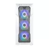 COOLER MASTER Ház ATX MasterBox TD500 MESH V2, Tápegység nélkül, Edzett Üveg, fehér
