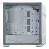 COOLER MASTER Ház ATX MasterBox TD500 MESH V2, Tápegység nélkül, Edzett Üveg, fehér