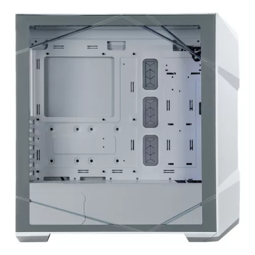 COOLER MASTER Ház ATX MasterBox TD500 MESH V2, Tápegység nélkül, Edzett Üveg, fehér