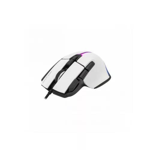 WHITE SHARK GM-9006W MARROK-W gamer egér, fehér, 12000 dpi