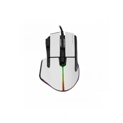 WHITE SHARK GM-9006W MARROK-W gamer egér, fehér, 12000 dpi