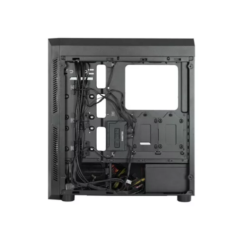 CHIEFTEC Ház Gaming Scorpion 2, ATX, 4x120mm RGB ventilátor, RGB vezérlő, Tápegység nélkül, Edzett Üveg, Fekete