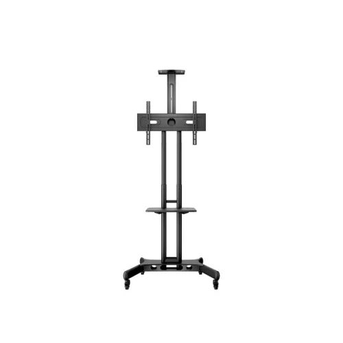 MULTIBRACKETS Gurulós padlóállvány, M Public Floorstand Basic 150 incl shelf&camera holder (32-60", max.VESA:600x400 mm)
