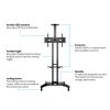 MULTIBRACKETS Gurulós padlóállvány, M Public Floorstand Basic 150 incl shelf&camera holder (32-60", max.VESA:600x400 mm)