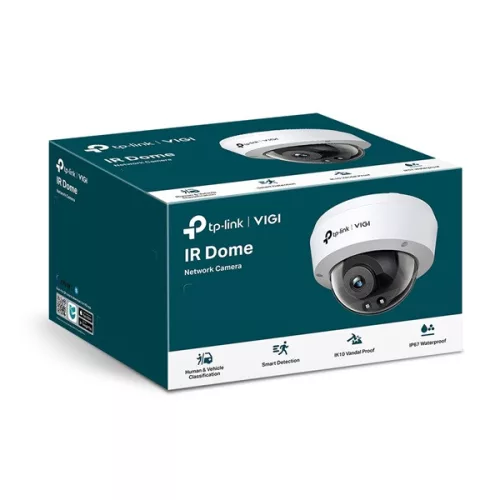 TP-LINK IP Kamera kültéri/beltéri éjjellátó 3 Megapixel, 4mm Objektív, VIGI C240I(4MM)