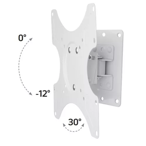 TECHLY ICA-LCD 2900WH fali konzol, 19-37" LCD kijelzőhöz, fehér