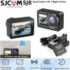 SJCAM 4K Action Camera SJ8 Dual Screen, Black, WIFI, 16 MP, dupla LCD kijelző, éjszakai látás, távirányító, időzítő