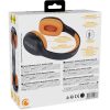 KONIX - JUJUTSU KAISEN 2.0 Fejhallgató Bluetooth Vezeték Nélküli Gaming Stereo Mikrofon, Fekete-Narancs