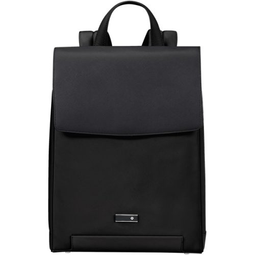 SAMSONITE NŐI Notebook Hátizsák 147735-1041, Backpack with Flap 14.1" (BLACK) -ZALIA 3.0