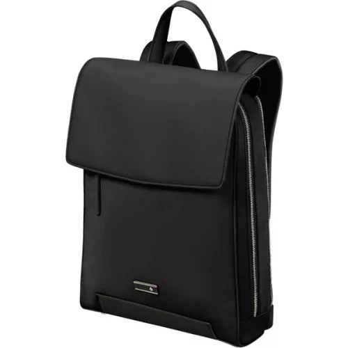 SAMSONITE NŐI Notebook Hátizsák 147735-1041, Backpack with Flap 14.1" (BLACK) -ZALIA 3.0