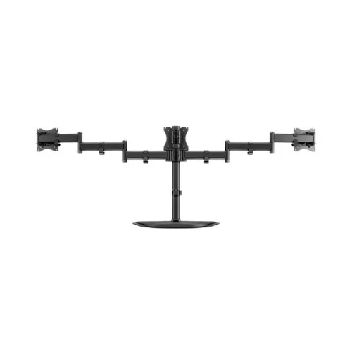 MULTIBRACKETS Asztali állvány (3 képernyős rögzítőkar), M Deskstand Basic Triple (15-27", max.VESA: 100x100 mm, 6 kg)