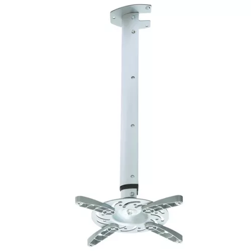 TECHLY ICA-PM 102XL állítható mennyezeti projektor konzol, 60-102 cm, ezüst