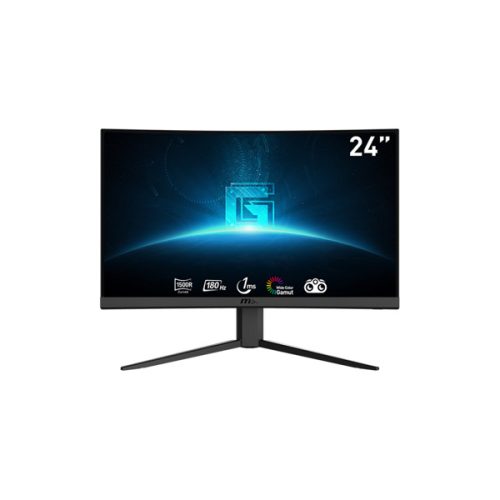 MSI Monitor GAMING G24C4 E2 Ívelt VA LED 23,6" FHD 1920x1080, 16:9, 3000:1 CR, 250cd/m2, 4ms, 180Hz, DP, HDMI