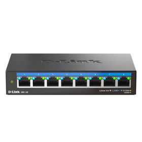   D-LINK Switch 8x2.5Gbps Multi-Gigabit Fémházas Asztali, DMS-108/E