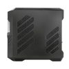 COOLER MASTER Ház ATX HAF 700 EVO + 5db Ventilátor + VGA tartó és Riser kábel, Tápegység nélkül, Üvegfalú, fekete