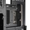 COOLER MASTER Ház ATX HAF 700 EVO + 5db Ventilátor + VGA tartó és Riser kábel, Tápegység nélkül, Üvegfalú, fekete