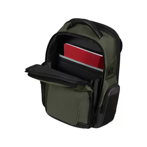 SAMSONITE Notebook hátizsák 147137-1388, Backpack 3 Volume Expandable 15.6" (Green) -PRO-DLX 6