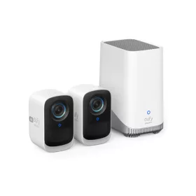   ANKER EUFYCAM3C S300 Biztonsági Kamera Rendszer (2+1) 4K, AI Arcfelismerés, Beépített lámpa, kültéri - T8881321