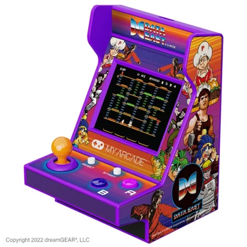 MY ARCADE Játékkonzol Data East 100+ Pico Player Retro Arcade 3.7" Hordozható, DGUNL-4118