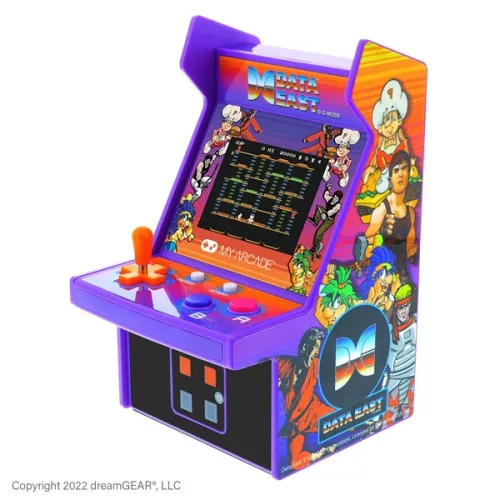 MY ARCADE Játékkonzol Data East 300+ Micro Player Retro Arcade 6.75" Hordozható, DGUNL-4124