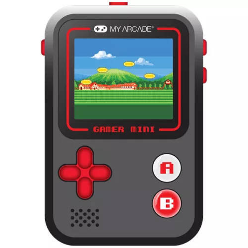 MY ARCADE Játékkonzol Gamer Mini Classic 160in1 Fekete & Piros Hordozható, DGUN-3925