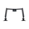 MULTIBRACKETS 2 karos asztali konzol, M Deskmount Gas Spring Dual Black (15-30", max.VESA: 100x100 mm, 9 kg)