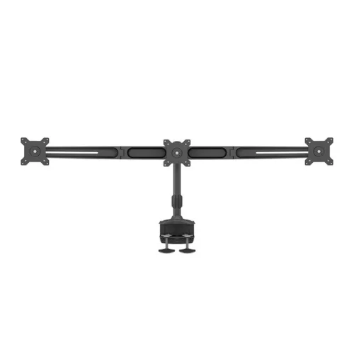 MULTIBRACKETS Asztali konzol (3 képernyős rögzítőkar), M VESA Desktopmount Triple Desk Clamp 15-24" (max.VESA:100x100mm)