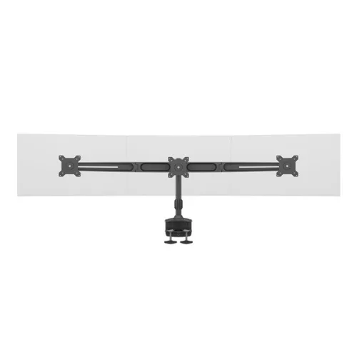 MULTIBRACKETS Asztali konzol (3 képernyős rögzítőkar), M VESA Desktopmount Triple Desk Clamp 15-24" (max.VESA:100x100mm)