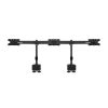 MULTIBRACKETS Asztali konzol (3 képernyős rögzítőkar), M VESA Desktopmount Triple Desk Clamp 24-32" (max.VESA:200x100mm)