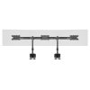 MULTIBRACKETS Asztali konzol (3 képernyős rögzítőkar), M VESA Desktopmount Triple Desk Clamp 24-32" (max.VESA:200x100mm)