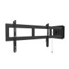 MULTIBRACKETS Fali konzol, M Universal Swing Arm 180 Degrees Large Black (48-69", max.VESA: 600x400 mm, 75 kg)