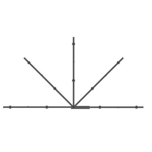 MULTIBRACKETS Fali konzol, M Universal Swing Arm 180 Degrees Large Black (48-69", max.VESA: 600x400 mm, 75 kg)