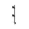 MULTIBRACKETS Asztali konzol (2 képernyős rögzítőkar), M VESA Deskmount Officeline Dual Vertical Black (15-30")