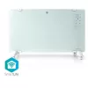 Nedis WIFIHTPL20FWT smart üvegpanel konvektor, 2000W, IP24, 2 fokozat, LED kijelző, állítható hőmérséklet