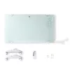 Nedis WIFIHTPL20FWT smart üvegpanel konvektor, 2000W, IP24, 2 fokozat, LED kijelző, állítható hőmérséklet