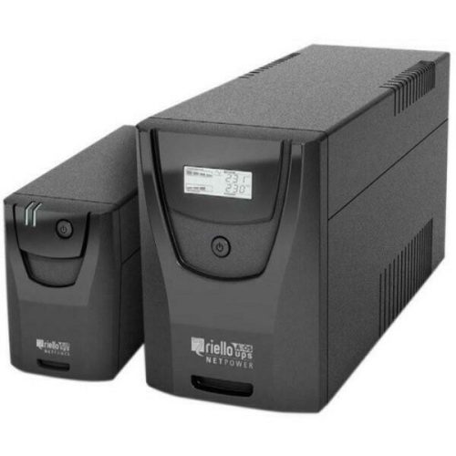 RIELLO szünetmentes tápegység, NPW 600, 600VA/360W, 4x IEC C13, Line-interaktív ups, torony, USB