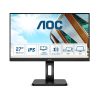 AOC IPS monitor 27" 27P2C, 1920x1080, 16:9, 250cd/m2, 4ms, HDMI/DisplayPort/USB-C/4xUSB, Pivot, hangszóró