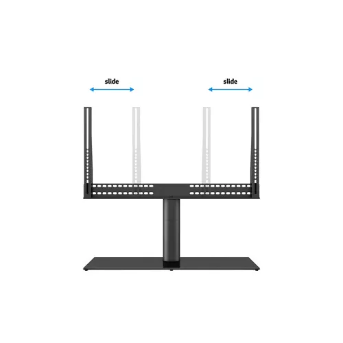 MULTIBRACKETS Forgatható asztali állvány, M VESA Tablestand Turn X-Large MAX 800x400 Black (60-75", 50 kg)