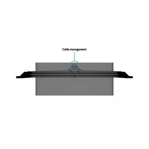 MULTIBRACKETS Forgatható asztali állvány, M VESA Tablestand Turn X-Large MAX 800x400 Black (60-75", 50 kg)