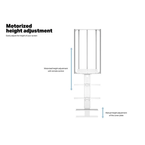 MULTIBRACKETS Motoros konzol, M Motorized Drop Down TV Lift 55"-75" (for built-in LCD TV, max.VESA: 600x600 mm, 40 kg)