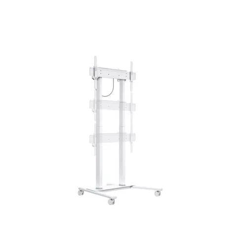 MULTIBRACKETS Gurulós motoros padlóállvány, M Motorized Floorstand 60kg White (37-90", max.VESA: 600x400 mm, 60kg)