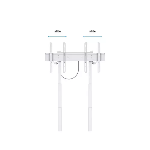 MULTIBRACKETS Padlóállvány, M Motorized Floorbase 60kg White (37-90", max.VESA: 600x400 mm, 60 kg)