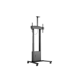  MULTIBRACKETS Gurulós motoros padlóállvány, M Motorized Floorstand incl cabinet & camerashelf 120kg Black (42-100")