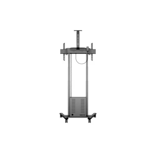 MULTIBRACKETS Gurulós motoros padlóállvány, M Motorized Floorstand incl cabinet & camerashelf 120kg Black (42-100")