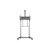 MULTIBRACKETS Gurulós motoros padlóállvány, M Motorized Floorstand XL 150kg Black (42-100", max.VESA: 1000x600 mm)