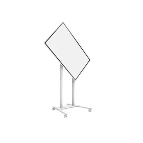   MULTIBRACKETS Gurulós motoros padlóállvány, M Motorized Floorstand 60kg Flip White (50-95", Samsung Flip 2 WM55R/WM65R)