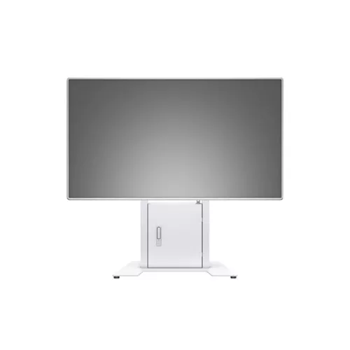 MULTIBRACKETS Motoros padlóállvány, M Motorized Floorbase Flip 2 incl cabinet 120kg White (42-100")